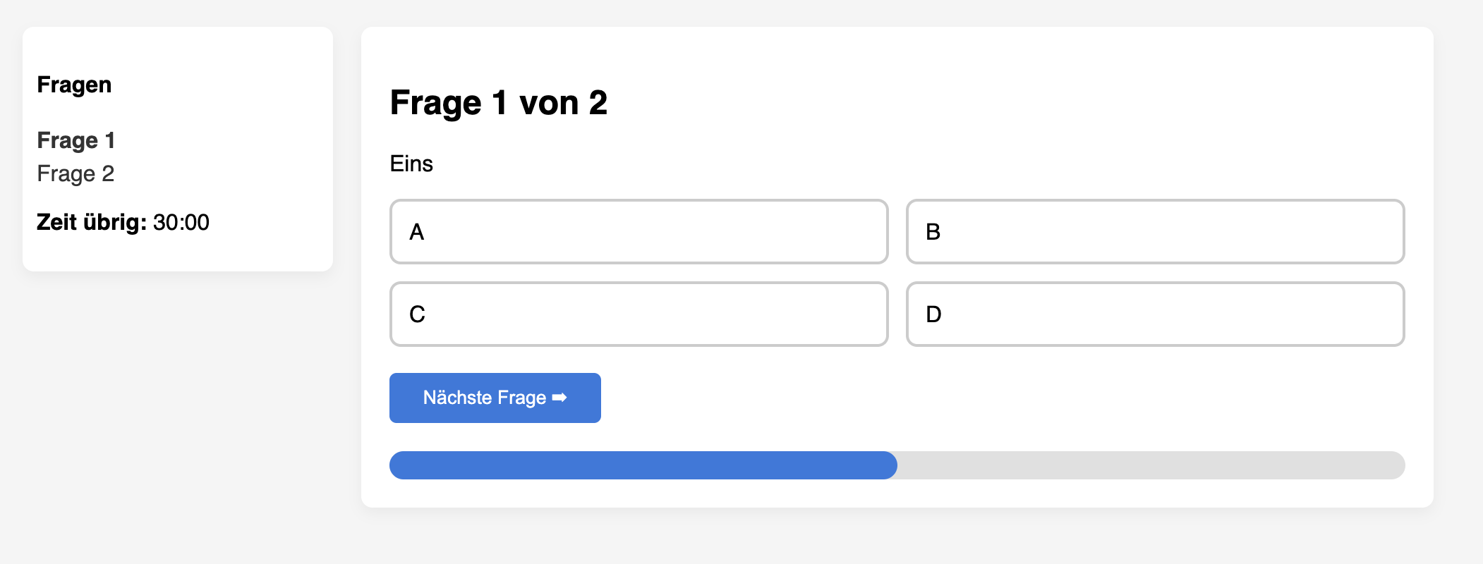 Probeklausuren